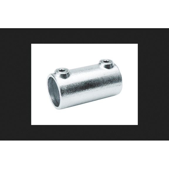 Galvanized 1-1/4-in Straight Coupling fits Pipe O.D. 1.66-in