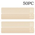 thumbnail image 6 of Eco-Friendly Disposable Lunch Boxs 50 Pack Sugarcane Fiber Takeout Containers Sturdy Leak-Proof Clamshell for Hot Foods (8In), 6 of 8