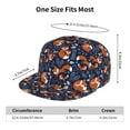 thumbnail image 6 of Balery Baseball Cap Flat Bill Hats for Men Adjustable Size for Running Workouts and Outdoor Activities All Seasons Dad Hat(Cute Foxes ), 6 of 9