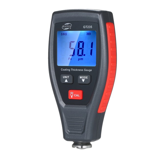 Thickness Gauge,Pouch Calibration Calibration Thickness Meter Car M With Pouch 0~1800 M With Thickness Paint Thickness Tester 0~1800 M Car Paint Tester Paint Tester 0~1800 Meter Car Paint