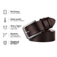 thumbnail image 2 of Vedicci Cinturon para Hombre. Fajo de Piel con Hebilla Metalica Royal Vedicci Cinturon para Hombre, 2 of 6