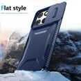 thumbnail image 6 of Decase Case for Moto G Stylus 5G (2025), Shockproof Scratch-Proof PC + TPU Case with Slide Camera Cover,Blue, 6 of 6