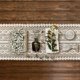 thumbnail image 2 of Camino de mesa BRI macramé beige 24 cm x 180 cm para decoración de mesa, 2 of 5