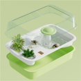 thumbnail image 3 of Tanque de alimentación de tortugas for uso doméstico con mesa trepadora cubierta y tablero, 3 of 5