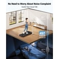 thumbnail image 6 of COFUNOK Walking Pad, 2 in 1 Foldable Treadmills for Home, 2.5HP Under Desk with Handle Bar, 16" Widened Running Belt, with Remote Control, 6 of 6