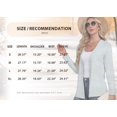 thumbnail image 4 of PINKSIR Women's UPF50 Lightweight Open Front Casual Cardigan Long Sleeve with Pockets, S-XL, 4 of 4