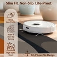 thumbnail image 6 of Design&I 4'x6' Washable Area Rug Pet Friendly & Non-Slip Built-In Grip Orange Gray Abstract Geometric Design Elegant Curves and Bold Contrasts in Modern Style for Reading Nook, Bedroom, 6 of 7
