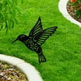 thumbnail image 4 of thinsony Bird Silhouettes Statue Bird Art Sculpture for Backyard Tree Decoration, 4 of 8