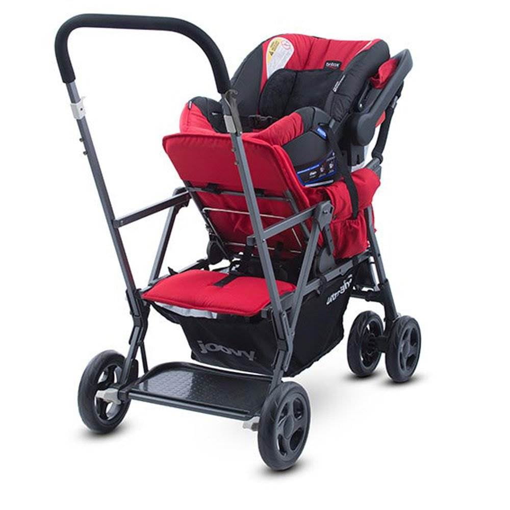 Joovy Caboose Ultralight Tandem Stroller Red