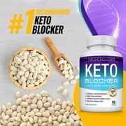 Toplux Keto Blocker Pills White Kidney Bean Extract 1800mg Support Keto Diet 90 Capsules