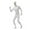 White, variant on Wovilon Unisex Full Body Suit Zentai Bodysuit Spandex Halloween Cosplay Costume with Hood and Hands for Adult and Kids 6 Colors