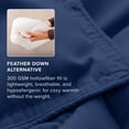 thumbnail image 5 of Bare Home Down Alternative Comforter Set - 3-Pieces - All Seasons - King, Dark Blue, 5 of 8
