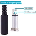 thumbnail image 2 of (4 Pack 3.5mm Replacement Repair Jack TS 2 Pole Mono Female Jack Plug 1/8" 3.5mm Solder Type DIY Audio Cable Connector for Audio Cable Repair, 2 of 4