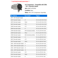 thumbnail image 2 of A/C Compressor - Compatible with 2006 - 2011 Chevy Impala 2007 2008 2009 2010, 2 of 2