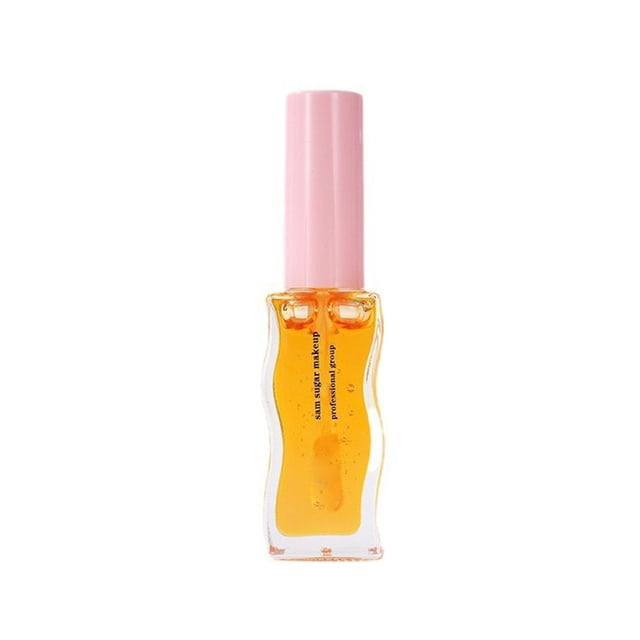 Lápiz labial líquido con temperatura hidratante de miel de frutas, Color miel, maquillaje de labios hidratante de larga duración, aceite de labios 8ml