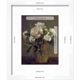thumbnail image 3 of White Roses in a Glass Vase, 1875, Botanical Scenic Framed Art Print Wall Art by Henri Fantin-Latour Sold by Art.Com, 3 of 6