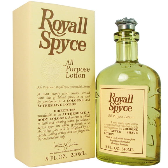 Royall Spyce by Royal Fragrances 8 oz All Purpose Lotion