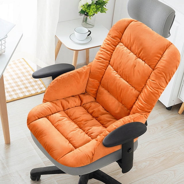 Cojín de asiento, accesorios de escritorio, cojín de invierno, cojín integrado para sentarse en la oficina durante largos períodos de calor y comodidad, cojín de asiento, protección de cintura, cojín