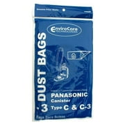 Compatible with Panasonic Type C-3 vacuum cleaner bags #MC-125PT - Generic -3 pack
