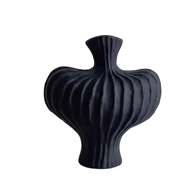 Mueble de TV de alta gama for vestíbulo de sala de estar, mesa con arreglo floral, jarrón de cerámica, decoración suave y adornos.