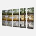 thumbnail image 2 of Three Seasons Forest Panorama - Landscape Canvas Art Print, 2 of 3
