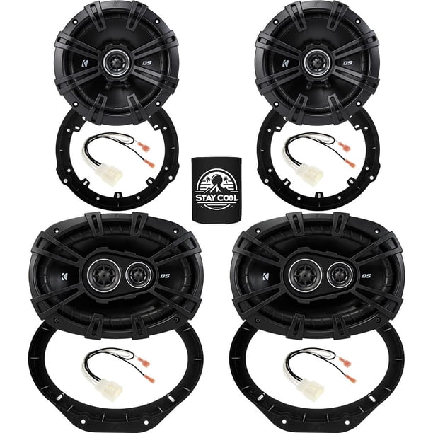 Kit de mejora de altavoces KICKER DS Series 6.5 y 6x9 para Ford F-250/350/450/550