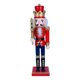 thumbnail image 1 of Cascanueces Marioneta Adorno de Regalo Coleccionable Escultura Tradicional para Temática Rojo, 1 of 7
