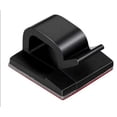 thumbnail image 1 of 50pc Cable Clips Self Adhesive Cord Management Black Wire Holder Organizer Clamp, 1 of 6