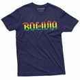 thumbnail image 4 of Men'S Bolivia T-Shirt Nation Flag T-Shirt Estado Plurinacional De Bolivia Tee (Small Military Green), 4 of 6