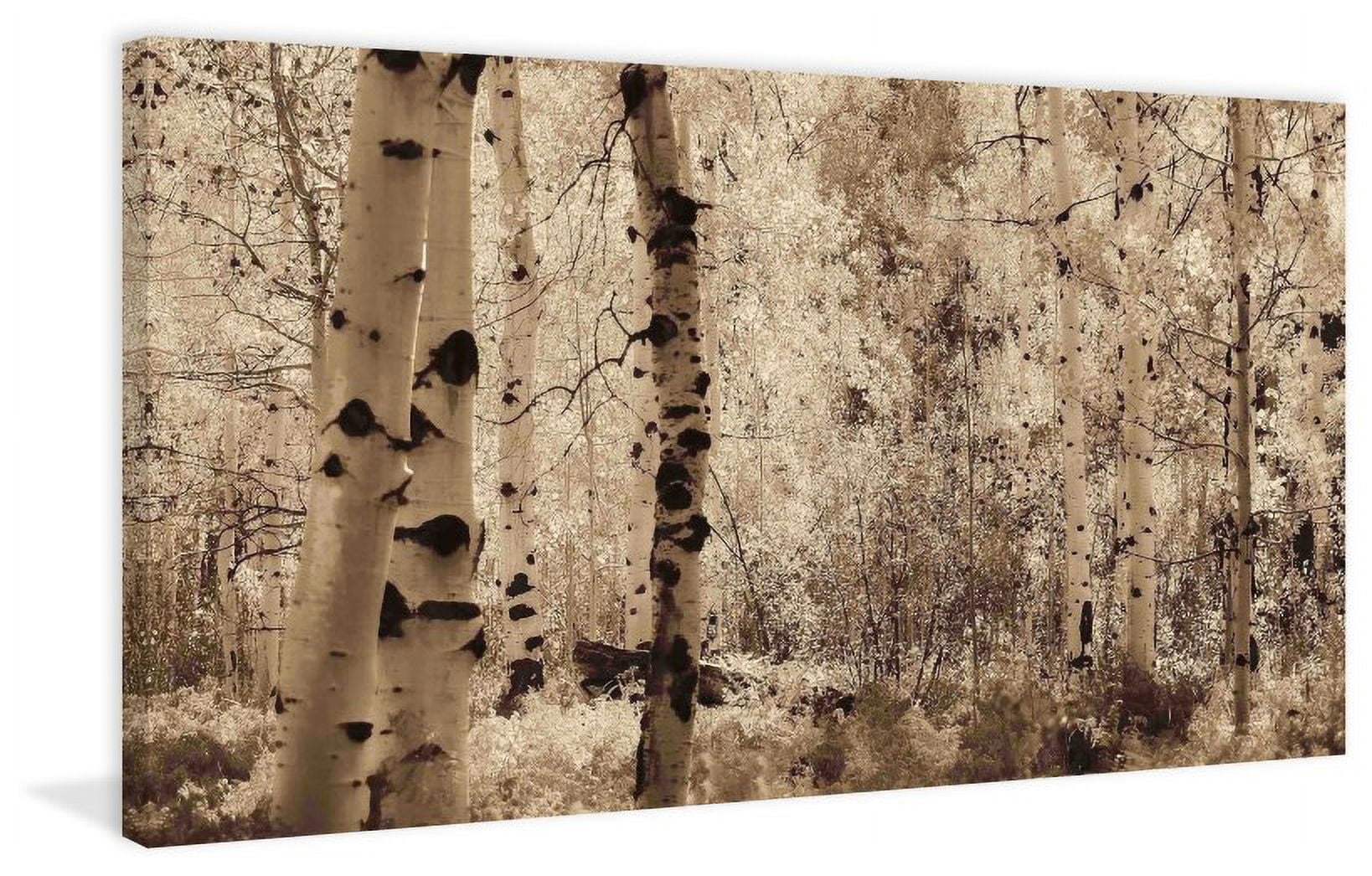 Marmont Hill Inc Marmont Hill - Wisp of Gold 3 Painting Print on Canvas - Multi-color