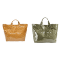 thumbnail image 1 of Bolso Mano PVC Gran Capacidad Compras para Mujer (marrón), 1 of 8