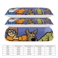 thumbnail image 3 of Cartoon Scooby Doo 3 Pieces Bedding Set Soft Comforter Sets Decoration Bedroom Gift With 1 Duvet Cover 2 Pillowcases Pillowcases, 3 of 7