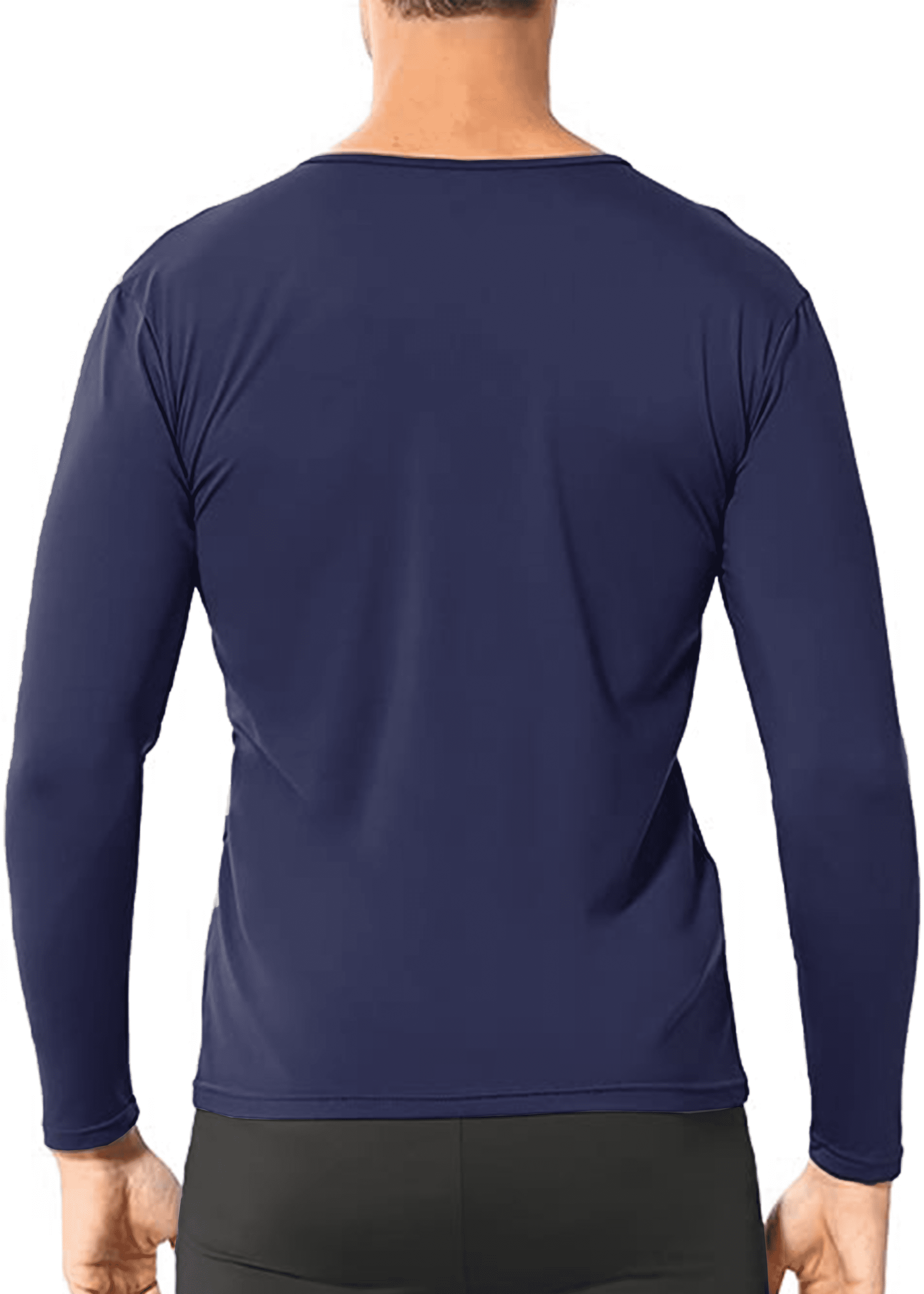【即完売】THERMAL SHIRT NAVY FEELS. Therma Pro Thermal Shirt for Men Long Sleeve Thermal Compression