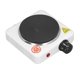 thumbnail image 3 of Mini estufa eléctrica 500 W multifuncional temperatura ajustable pequeña placa caliente calentador de encimera de cocina para leche agua café té enchufe de EE. UU. 110 V tipo 2, 3 of 10