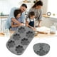 thumbnail image 1 of Molde de Silicona con Forma de Corazón de 6 Cavidades para Hornear Pasteles, Gelatinas, Budines y Chocolates. Grado Alimenticio, Antiadherente, Fácil de Limpiar., 1 of 5