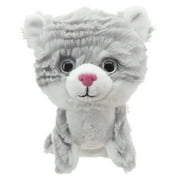 Spark Squeeze 'N Talk Friends Plush Grey Cat