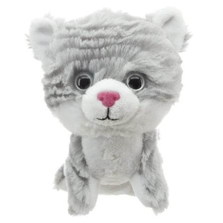 Spark Squeeze 'N Talk Friends Plush Grey Cat