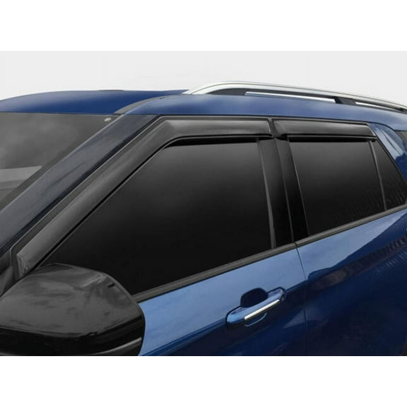 Auto VentShade (AVS) by RealTruck Outside Mount Ventvisor® Window Deflectors Front & Rear Set Compatible with 2022-2024 Nissan Pathfinder