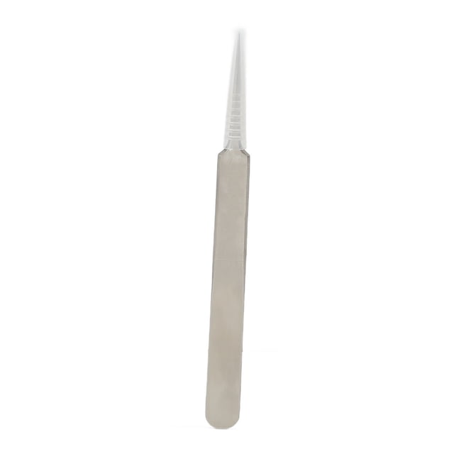 Pinzas precisas para reparación de relojes, pinzas de punta puntiaguda de acero inoxidable para fabricación de joyas, trabajos de laboratorio