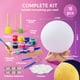 thumbnail image 2 of Moon Lamp Craft Kit Klever Kits DIY 3D Moon Night Light, 2 of 7