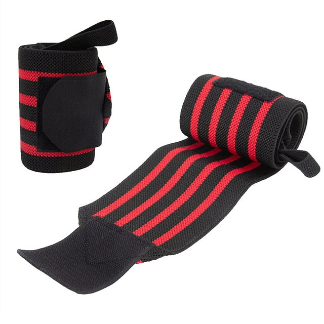 Wrist Straps for Weightlifting and Working Out, Wrist Brace for Wrist Support and Protection