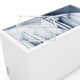 thumbnail image 4 of Contenedor de almacenamiento para congelador: Contenedores de almacenamiento ajustables para congelador horizontal - Cesta organizadora de malla de alambre para organizar productos de la cocina, 4 of 7