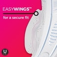 thumbnail image 6 of U by Kotex CleanWear Ultra Thin Feminine Pads with Wings, Heavy, 28 Count, 6 of 9