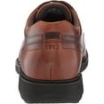 thumbnail image 3 of Nunn Bush Kore Pro Men's Leather Oxford Shoes Color: Cognac Size: 10.5 WIDE, 3 of 8