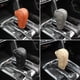 thumbnail image 2 of Cubierta de la perilla de cambio de marchas automática, cubierta protectora de la perilla de cambio de marchas de cuero de PU transpirable, accesorios interiores del automóvil, negro, #b, 2 of 4