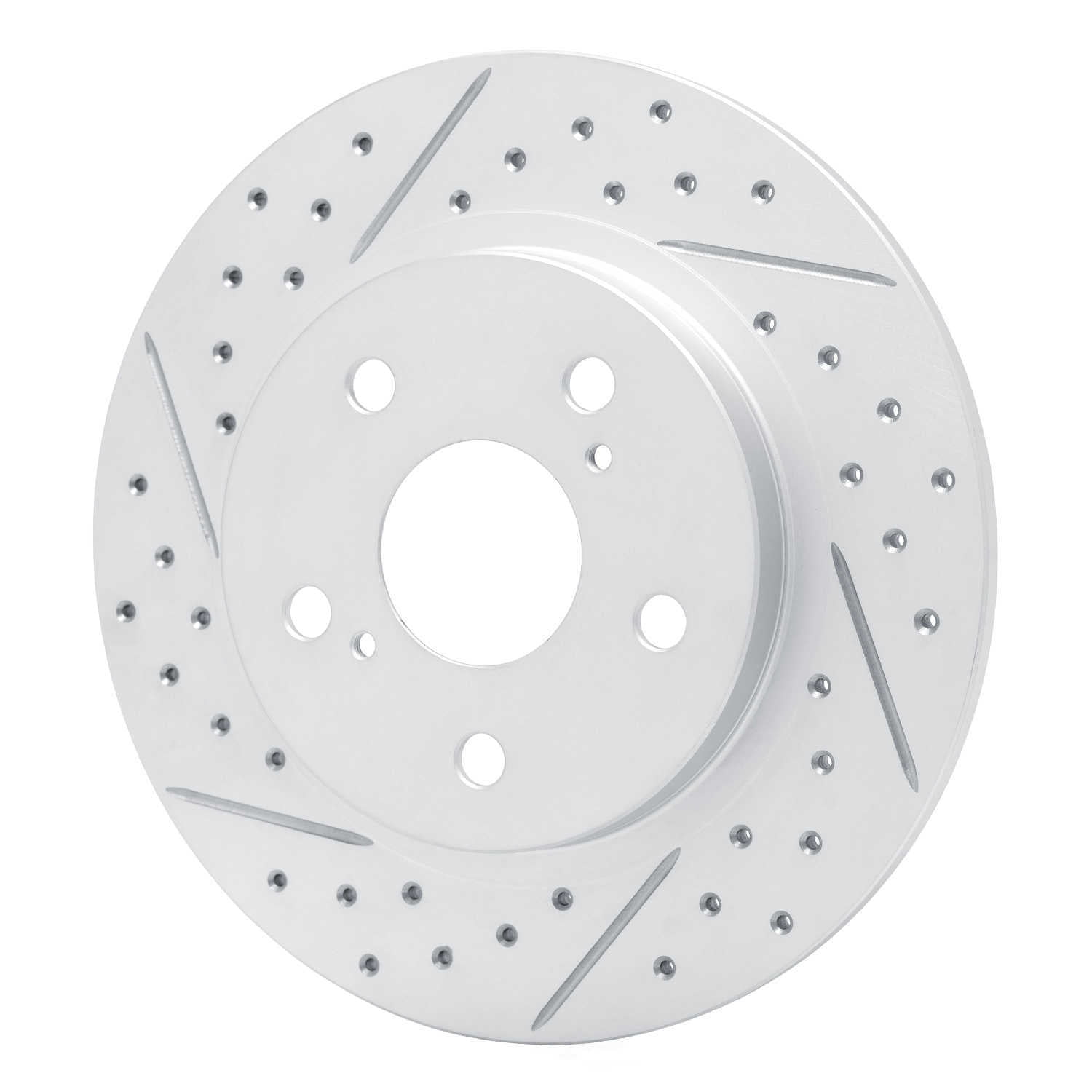 Dynamic Friction Company 830-76082L DFC Geoperformance Rotor - Drilled and Slotted
