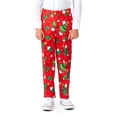 thumbnail image 3 of Suitmeister Boys' Suits BOYS Christmas Trees Stars Red - S Red, 3 of 6