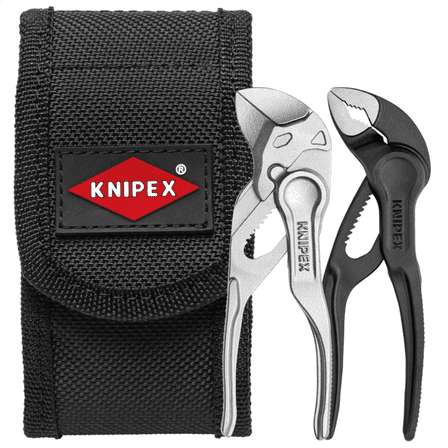 KNIPEX 2PC Mini Pliers Set in a Belt Pouch