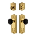 thumbnail image 3 of Grandeur Parcov_Sp_Eset_238 Parthenon Solid Brass Rose Single Cylinder Keyed Entry, 3 of 6