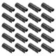 thumbnail image 1 of Uxcell 1 1/4" 32mm Abrazadera de invernadero Clip de plástico para tubo 60 paquetes Negro, 1 of 5
